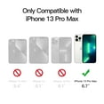 thumbnail image 2 of JETech Magnetic Case for iPhone 13 Pro Max 6.7-Inch, Compatible with MagSafe, Translucent Matte Back Camera Lens Full Protection Slim Shockproof Phone Cover (Gray), 2 of 6