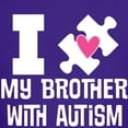 thumbnail image 3 of CafePress - Autism Brother Support T Shirt - Dark T-Shirt Kids XS-XL, 3 of 4