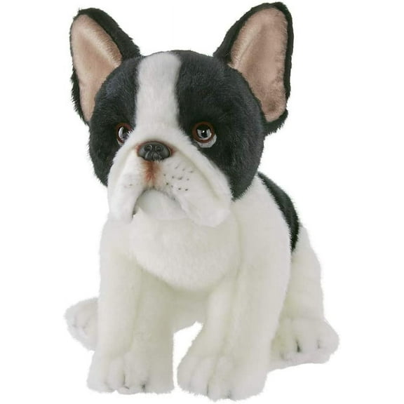 Bearington Collection Oliver French Bulldog Stuffed Animal Puppy Dog, 13 Inches