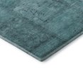 thumbnail image 4 of Addison Rugs Mayfield Washable Transitional Patchwork Teal Rectangle Rug, 2'6" x 3'10", 4 of 6