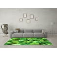 thumbnail image 3 of Ahgly Company Indoor Rectangle Abstract Green Modern Area Rugs, 5' x 7', 3 of 4