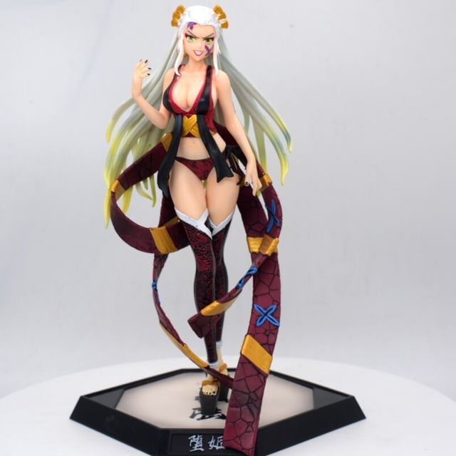 Demon Slayer Giyuutarou Douma Hashibira Inosuke Kokushibo Tsugikuni yorichi Daki MODELO DE figura de acción juguetes decoración de biblioteca zhangmengya LED
