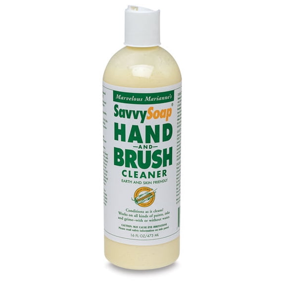 Marvelous Marianne's SavvySoap Hand and Brush Cleaner - 16 oz