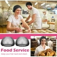 thumbnail image 4 of BlinkLLX 100 Pcs Disposable Bouffant Caps 21" Hairnets Non Woven Bulk Elastic Dust Caps for Food Service, Cooking, Kitchen, 4 of 13