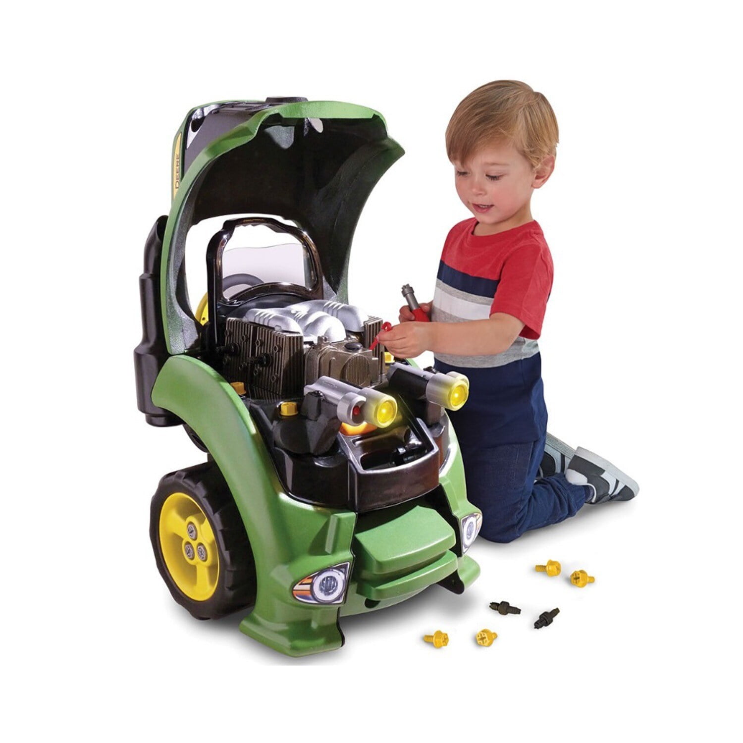 john deere take apart engine