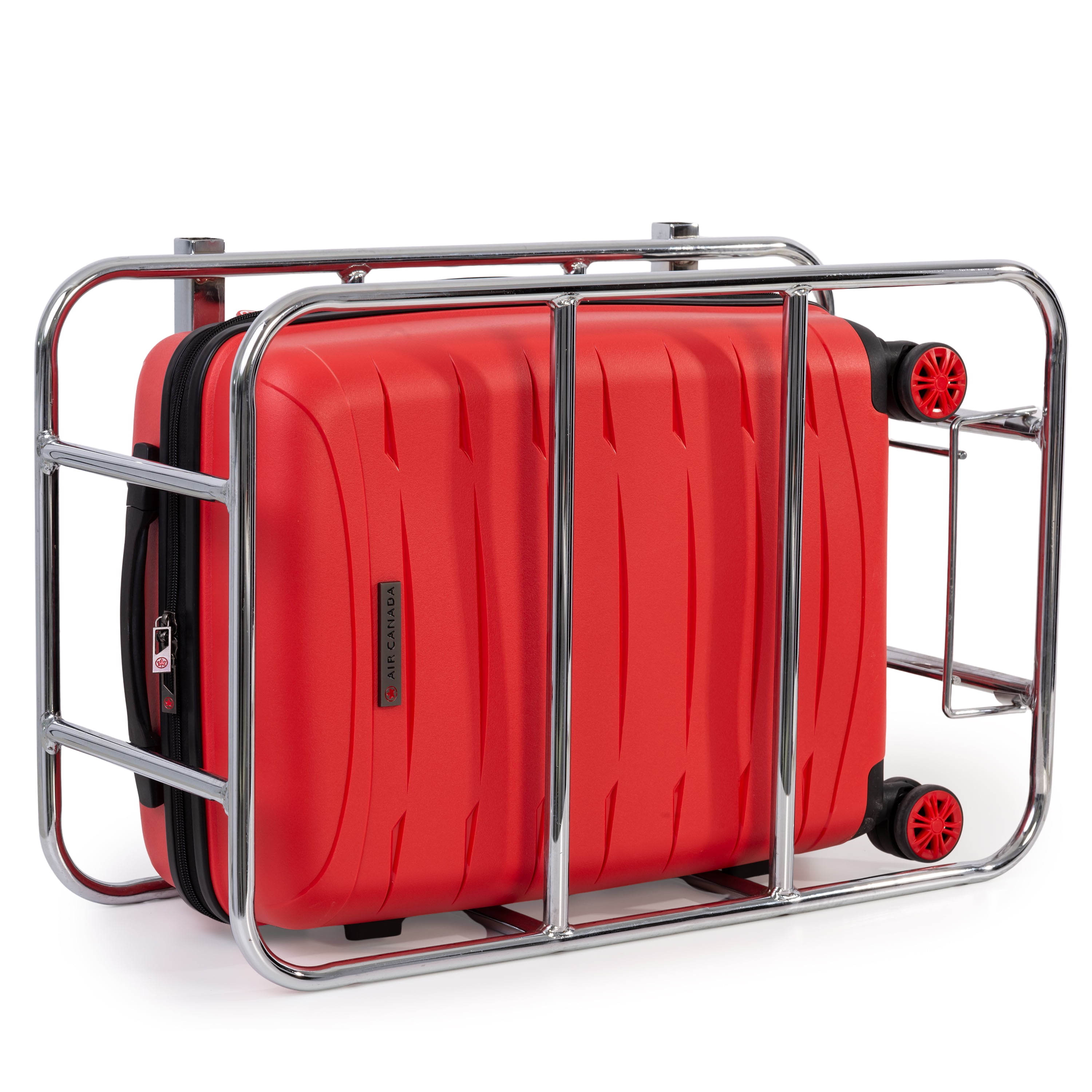 Air Canada Radius Hardside Luggage Set: 28 Inch Large Suitcase & Carry-On Luggage, 2 Pieces Suitcase Set with Wheels