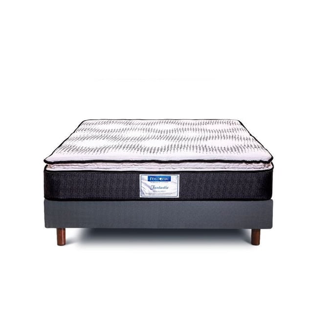 Colchon Fantastic Restonic - King Size + Box Restonic Fantastic