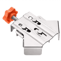 Corner Clamp Steel 90 Degree, Right Angle Clamp Carpentry Quick Splicing Clamp with Adjustable Swing Jaw Framing Welding,1 x Right Angle Clamp,As Shown