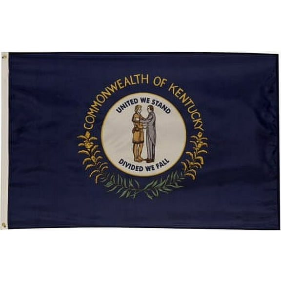 5x8' DURAWAVEZ KENTUCKY NYLON FLAG CH&G