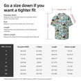 thumbnail image 5 of Gukieu funny pirate Print Men's Short-sleeved Shirts, Button-down Pocket Shirts, T-shirts, Beach Vacation Travel Summer Clothing-X-Large, 5 of 5