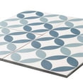 thumbnail image 5 of The Tile Life Twinkle Blue Matte Porcelain Floor & Wall Tile, 8.7 x 8.7 in, 20-Piece, Encaustic Look, 5 of 11