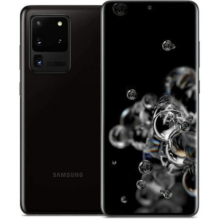 Pre-Owned Samsung G988U S20 Ultra 5G 128GB Fully Unlocked Black (LCD DOT) (Refurbished: Good)
