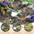 thumbnail image 7 of urorentea 3 Pack Weed Puller Tool Set, Rubber Hand Weeder Tool, Uprooting Weeding Tools, Crack Weeder Crevice, 4 Teeth Weeding Tool, Weeding Artifact Tool for Gardening, 7 of 7