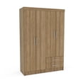 thumbnail image 1 of Ropero Mobi Geranio con 4 puertas y 2 gavetas color Beige, 1 of 4