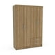 thumbnail image 1 of Ropero Mobi Geranio con 4 puertas y 2 gavetas color Beige, 1 of 4