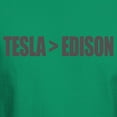 thumbnail image 3 of CafePress - Tesla Edison T Shirt - Men's Classic Graphic Cotton T-Shirt, 3 of 4