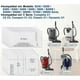 thumbnail image 4 of Vacuum Cleaner Filter for Miele, 10 Pieces Motor Protection Filter and 10 Pieces, 4 of 5