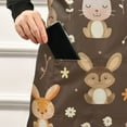 thumbnail image 4 of Cute Animal and Flower Kitchen Apron with 2 Pockets Adjustable waterproof Cooking Aprons for Women Men Chef, 4 of 7