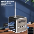 thumbnail image 2 of Altavoz portátil Hemobllo Mini Music Player MP3/4 negro, 2 of 9