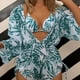 thumbnail image 2 of Gibobby Trajes de Baño para Mujer Bikini de mujer Trajes de baño con monos de playa Trajes de baño de piezas(Verde,CH), 2 of 3