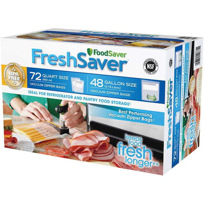 FoodSaver FreshSaver Zipper Bag Combo 