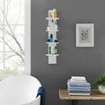 thumbnail image 4 of Danya B. Arica Utility Column 4-Tier Spine Wall Shelves (White), 4 of 11