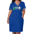 thumbnail image 3 of Vestido de bolsillo holgado Seattle Blues Vestido para embarazadas Vestido de cumpleaños para mujeres, 3 of 7