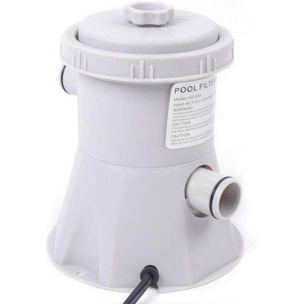 MONIPA 20W Plastic Electric Pool Filter Pump, Swimming Pool Clear