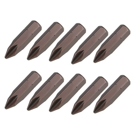 

Uxcell 5/16 Hex Shank 1.26 Length #2 Magnetic Phillips Screwdriver Bit S2 Steel