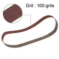 thumbnail image 4 of Cinturones de lijado de 1 pulgada x 30 pulgadas de Unique Bargains, 100 granos, 5 piezas, 4 of 4