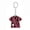 #A003 Red, variant on Realistic Scrub Uniform Acrylic Keychain – Nurse Doctor Medical Gift, 2D Design with Stethoscope & Name Tag, Lightweight with Metal Chain, 5 Colors, 1pc
