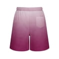 thumbnail image 4 of WIZUTIZ Mens Swim Trunks with Compression Liner 2 in 1 Quick Dry Swimming Shorts Swimwear Bathing Suits with Pockets, 4 of 5