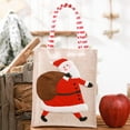 thumbnail image 4 of Bolsa De Dulces De Navidad Bolsa De Almacenamiento De Regalo Bolsa De Favor De Navidad Para Vacaciones Cumpleaños Santa SM SunniMix Tote de regalo, 4 of 8