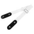 thumbnail image 1 of UPOUART Ceinture Blanche en Pu Plate Invisible Extensible Ajustable Confortable 18.5X1.4X0.1In 1Pcs, 1 of 6