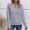 Sky Blue, variant on Women's Sweatshirts Plus Size Solid Long Sleeve Pullover Round Neck Casual Fashion Top