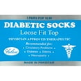 thumbnail image 3 of Falari 3-Pack Diabetic Socks Ankle Unisex Variety Size, 3 of 4