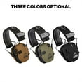 thumbnail image 6 of Seetaras Sport Tactical Ear Protective Safety Earmuffs Noise Reduction Electronic Earmuffs Hearing Protector compatible for Huning Nrr23db, 6 of 7