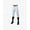 White / Black, variant on EvoShield Salute Pinstripe Adult Knicker Baseball Pant, White / Navy, X-Large
