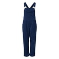 thumbnail image 4 of SDNall Denim Jumpsuit for Women Casual Pocket Romper Long Playsuit Strap Button Loose Jumpsuit Womens Romper Sizes:S-5XL, 4 of 9