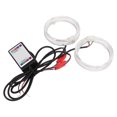 thumbnail image 2 of Led Angel Eyes Light Car Halo Rings Angel Eye Rgb Angel Eyes Halo Ring 2pcs LED Angel Eyes Light Multi Color 80mm 9-36V App Control Multifunction Headlight Halo Rings Lamp, 2 of 8