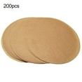 thumbnail image 6 of 200Pcs Burger Patty Paper Meat Separator Waterproof Oil-proof Square/Round Wax Paper Multipurpose Disposable Hamburger Sheets BBQ Meat Press Paper Kitchen Supplies-12cm,Square,Brown, 6 of 8