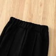thumbnail image 6 of TOWED22 Toddler Girl Fall Winter Clothes Baby Crewneck Print Sweatshirts Pants Set Long Sleeve Outfits Set,Black,7-8 Y, 6 of 9
