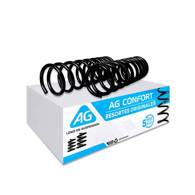 Resortes AG para Auto Delanteros para Ford Tempo 1990 a 1994 2 Piezas Nuevos