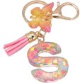 thumbnail image 1 of Letter Keychain,26 Letters A-Z Decorative Letter Keychain,Name Keychain for Women Girls Men Teenager Gift, 1 of 2