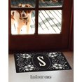 thumbnail image 4 of Toland Home Garden 800075 Tapis de Step Designer Souple, Standard, Monogramme S, Métallique, 4 of 5