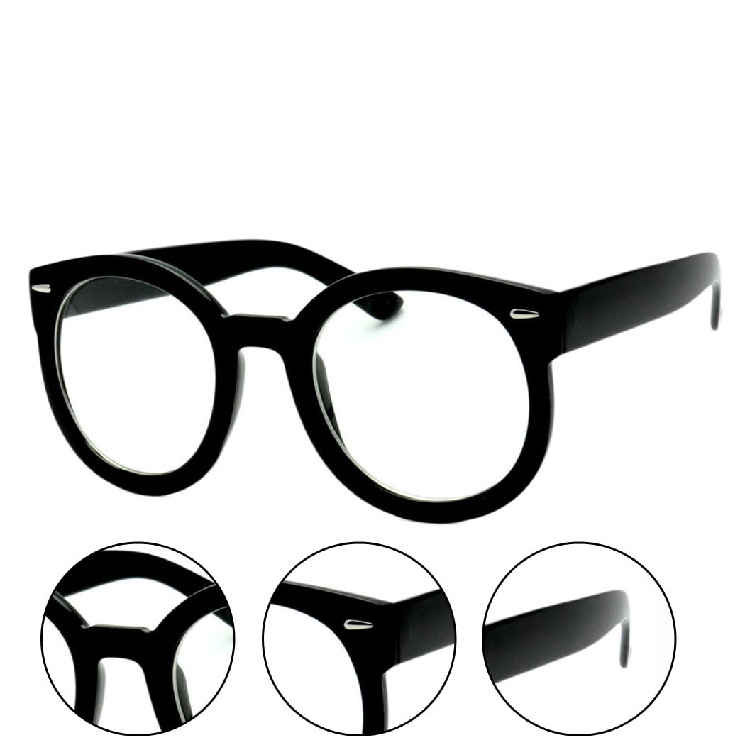 round nerdy glasses