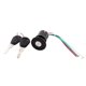 thumbnail image 3 of X Autohaux Scooter Motorcycle Electric Bike 3 Wires Ignition Switch Lock With 2 Keys Car accessories, 3 of 4
