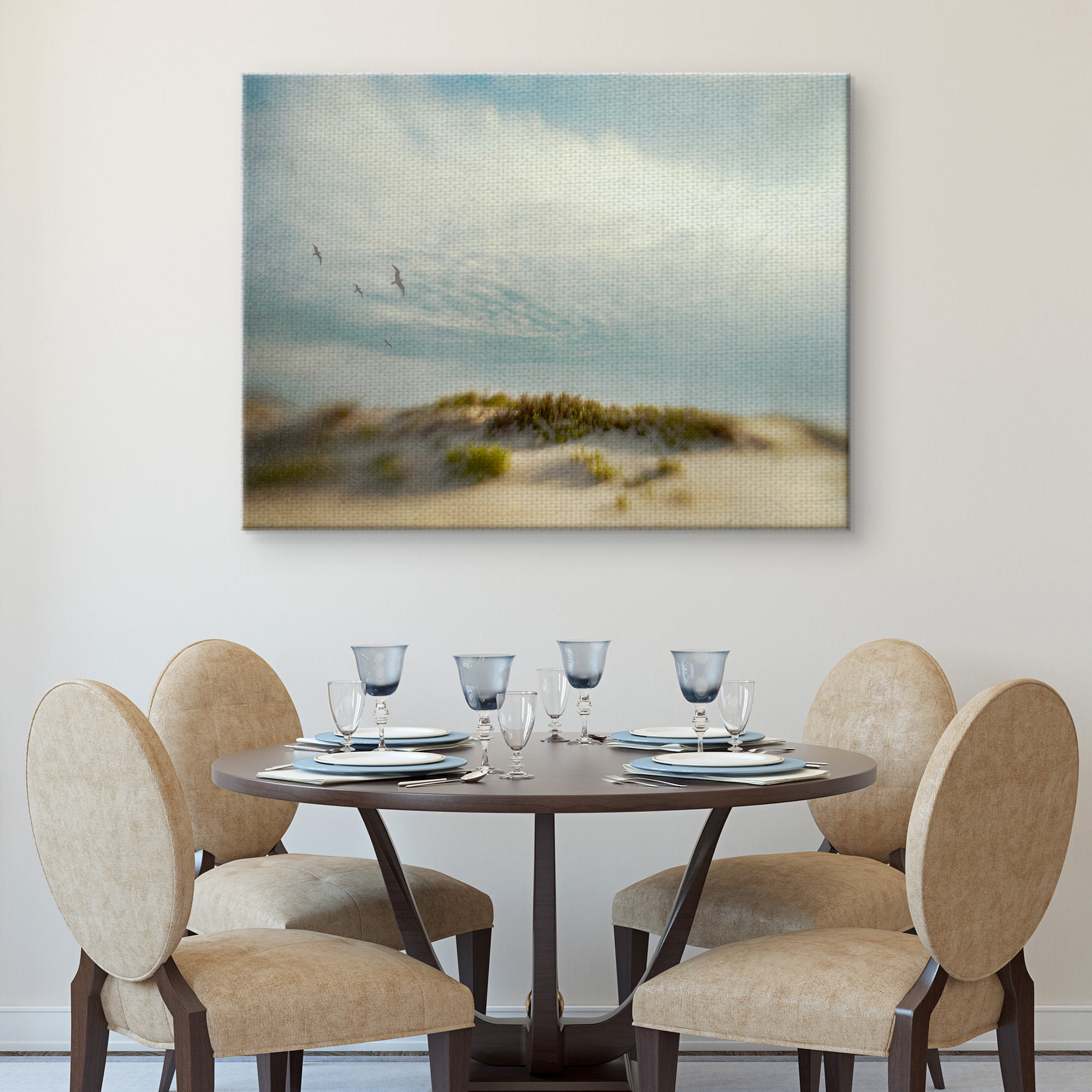 Masterpiece Art Gallery Dunes 1 Sand By Dawn D. Hanna Canvas Art Print 30" x 40"