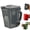 Gray, variant on Creative Trash Bin Ceramic Mug with Lid,Funny Recycling Bin Coffee Mug,Novelty Trash Can Shaped MugDrinking Tea Cup,Unique Gift for for Office,Coworkers,Home Desk,Daily Use