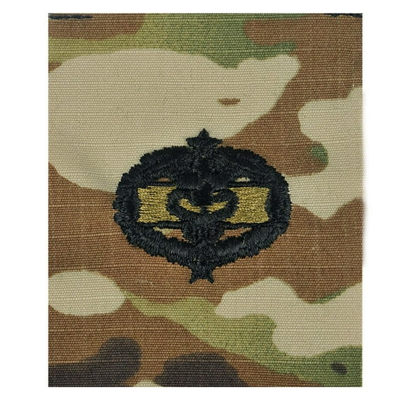 Army Embroidered Badge on OCP Sew On Combat Medical 3rd Award